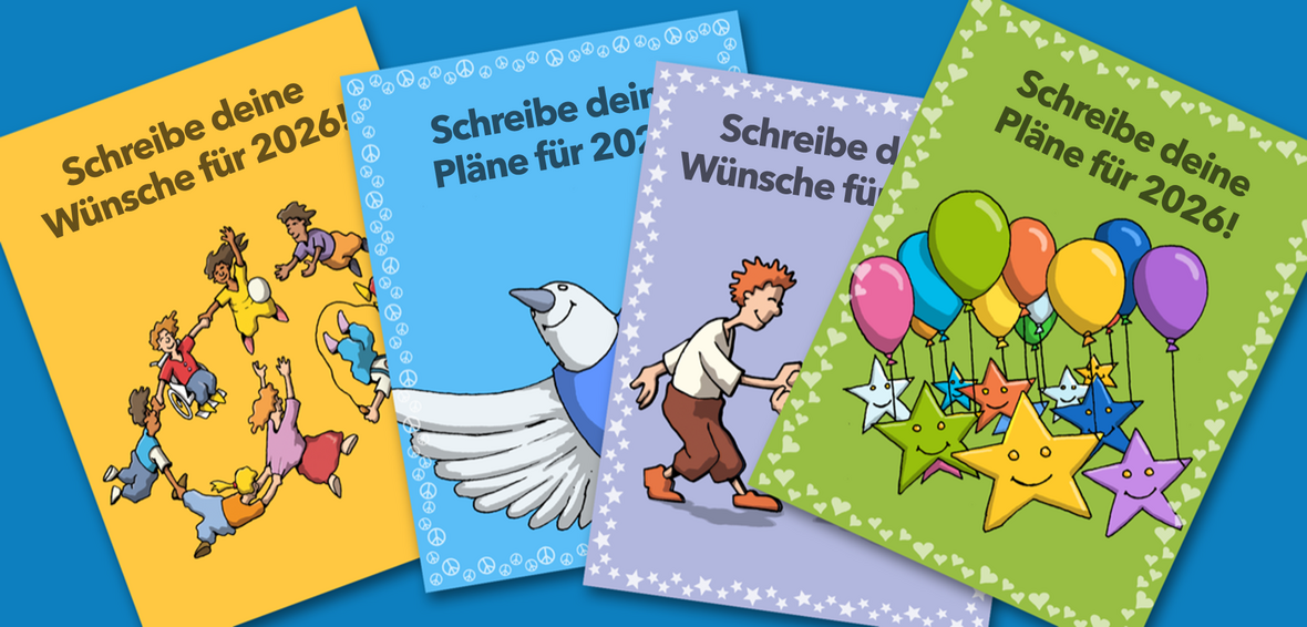 Vier Beispielbilder des Wünschetools