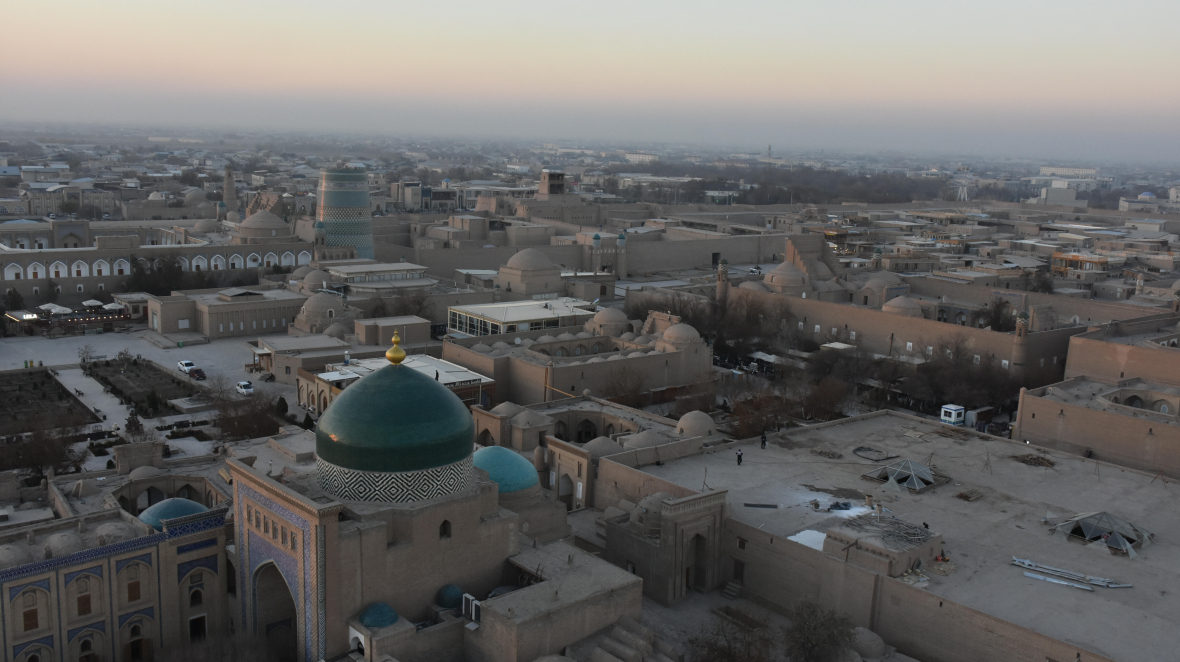 Stadtbild von Khiva.