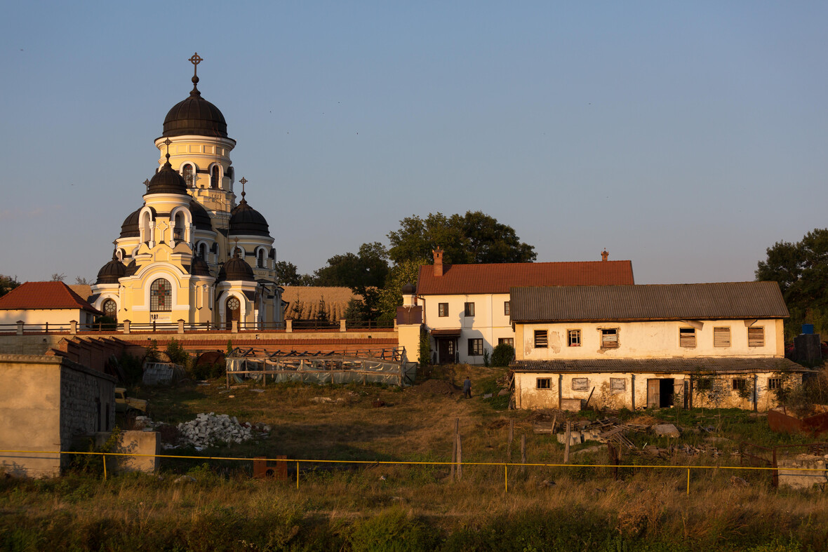 Kloster Capriana aus dem 15. Jahrhundert.