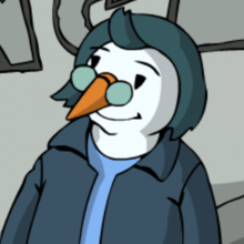 Eine Professorin untersucht die Höhle, in der die Zeichen gefunden worden.