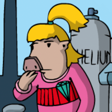 Ella überlegt, was zu tun ist.