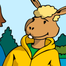 Ein Hase sagt seine Meinung zu dem Thema.