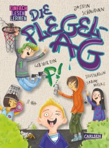 Das Cover zeigt verschiedene Kinder, die Blödsinn machen.