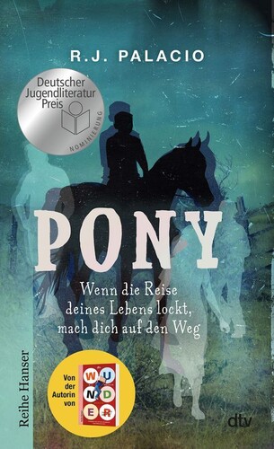 Reiter auf einem Pferd.