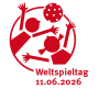 Logo des Weltspieltages am 11.06.2026